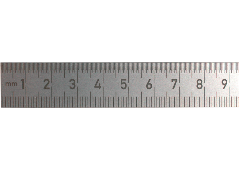 Linijka stalowa 200mm nierdzewna BMI 16-203-22