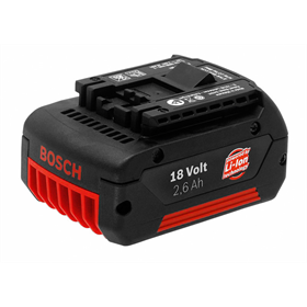 Akumulator wsuwany 18 V HD, 2,6 Ah, Li Ion Bosch 2607336092