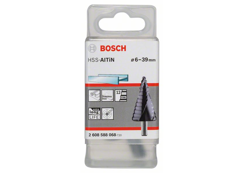 Wiertła stopniowe HSS-AlTiN Bosch 2608588068