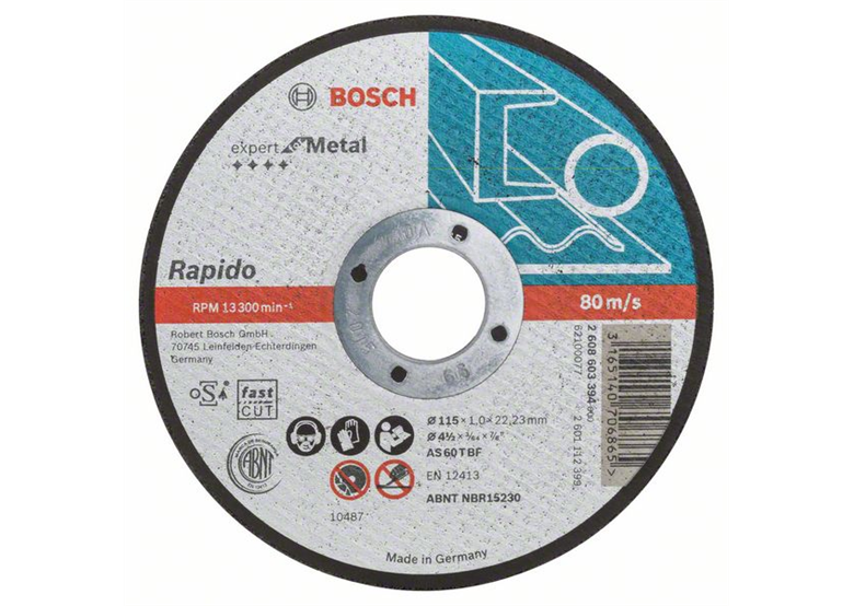 Tarcza tnąca prosta Expert for Metal - Rapido Bosch 2608603394