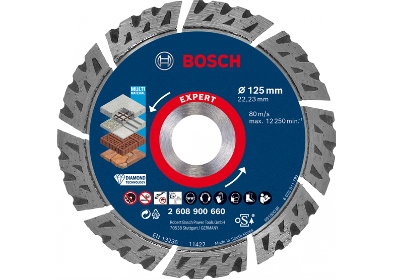 Tarcza diamentowa 125x22,23x2,2mm Expert Bosch 2608900660
