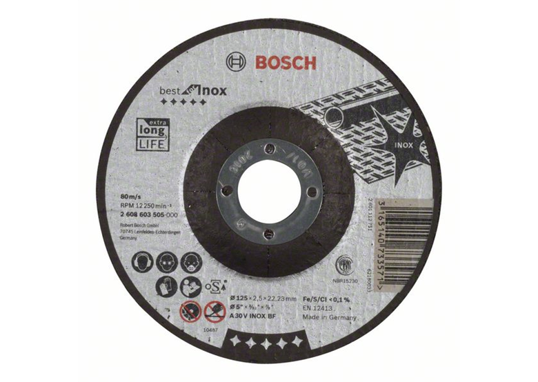 Tarcza tnąca wygięta Bosch Best for Inox