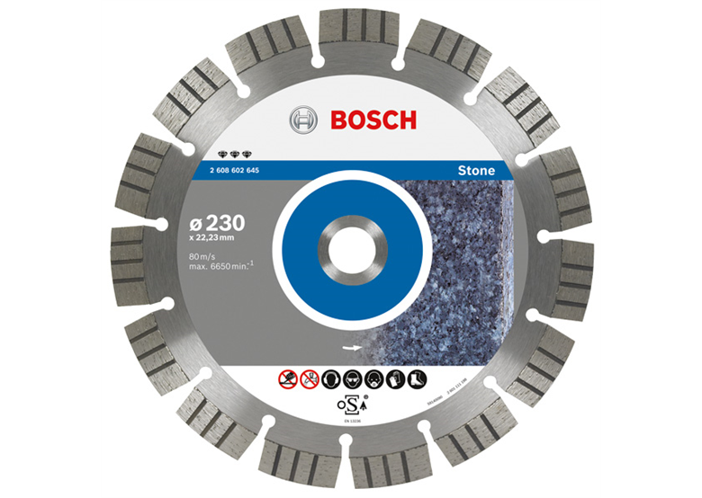 Diamentowa tarcza tnąca 115mm Bosch Best for Stone