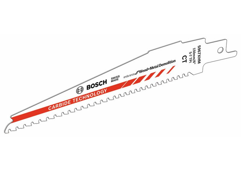 Brzeszczot 150mm Bosch Endurance for Wood and Metal Demolition