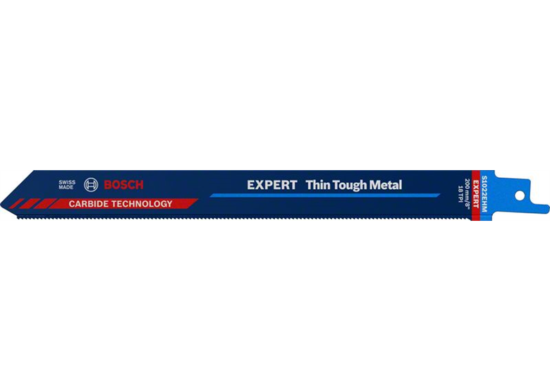 Brzeszczot do piły szablastej, 1szt. Bosch EXPERT Thin Tough Metal S 1022 EHM