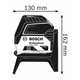 Laser krzyżowo-punktowy Bosch GCL 2-15 G Prof + RM1