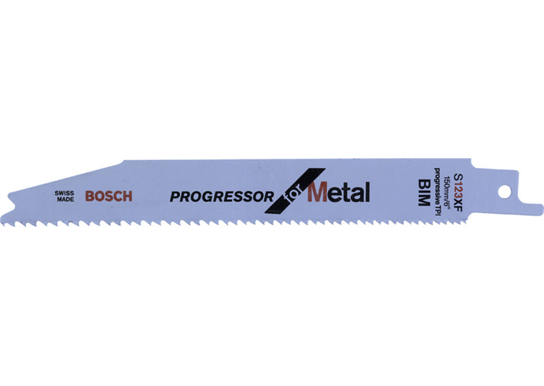 Brzeszczot do piły szablastej Progressor for Metal (5szt) Bosch S 123 XF