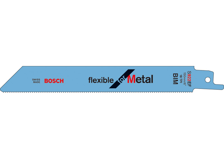 Brzeszczot do piły szablastej Flexible for Metal, 100szt. Bosch S 922 EF