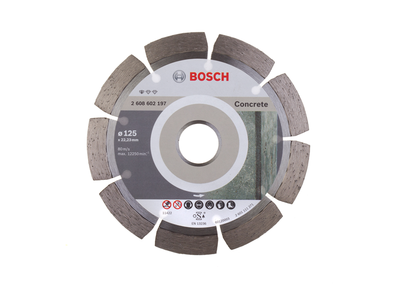 Diamentowa tarcza tnąca 125mm Bosch Standard for Concrete