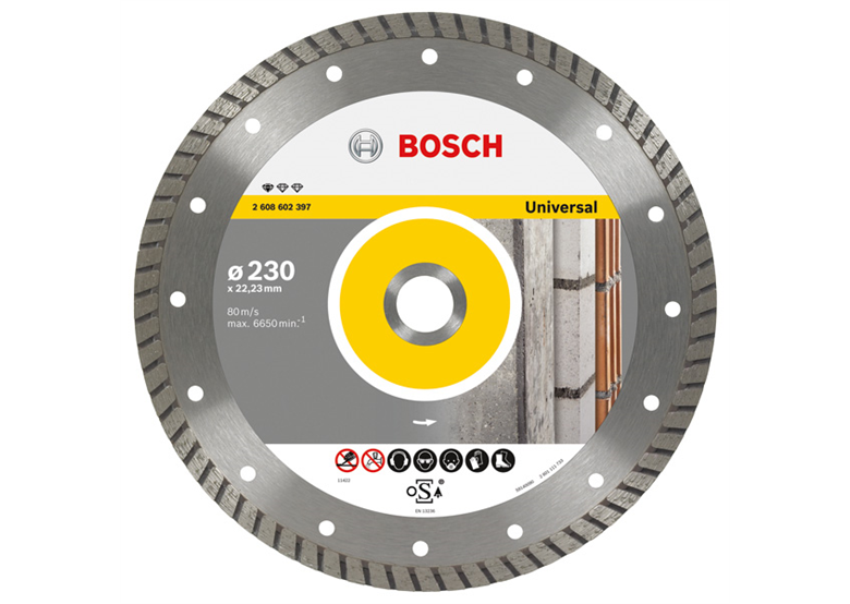 Diamentowa tarcza tnąca 150mm Bosch Standard for Universal Turbo