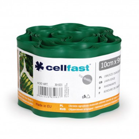 Obrzeże ogrodowe ciemna zieleń 10cm*9m Cellfast C 30-021