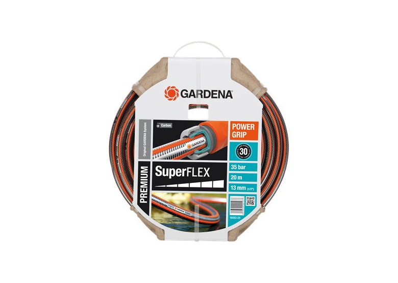 Wąż ogrodowy Gardena Premium SuperFlex 1/2", 20m