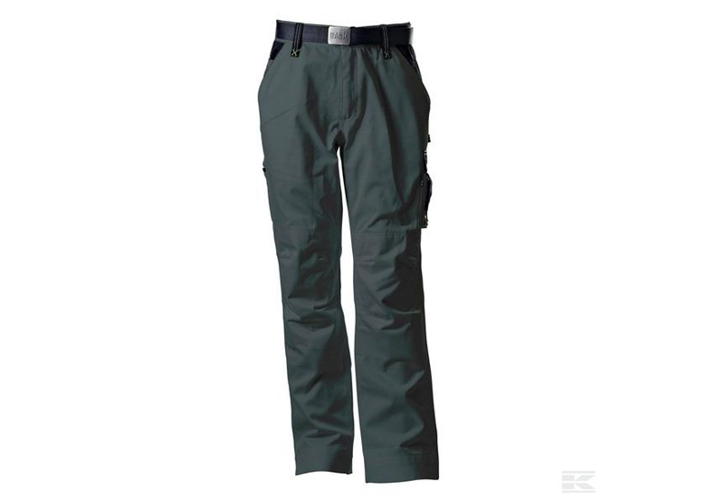 Spodnie robocze XL GWB kolor zielony/granat Kramp 030949