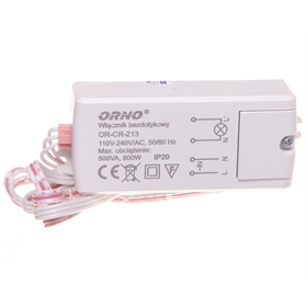 Włącznik bezdotykowy 5A 800W 110-240V AC Orno OR-CR-213