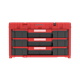 Skrzynka z szufladami Qbrick System ONE 2.0 DRAWER 3 TOOLBOX EXPERT RED Ultra HD Custom