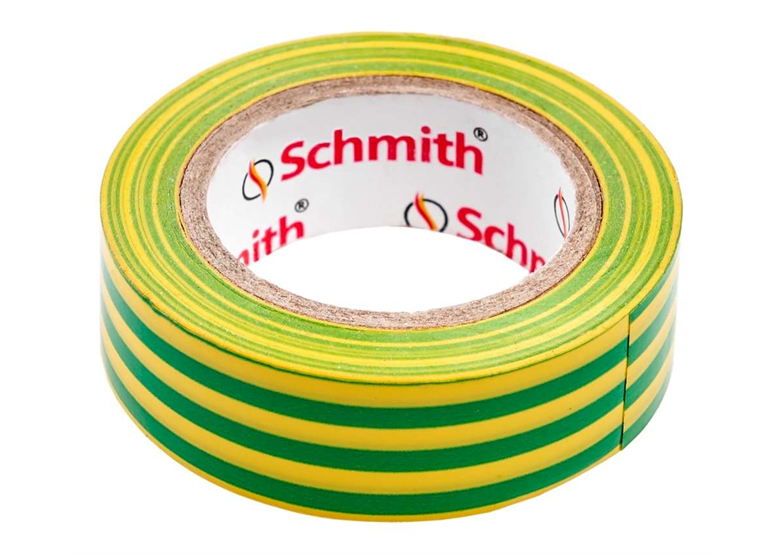 Taśma izolacyjna żółto-zielona 10m Schmith STIZ-Z01
