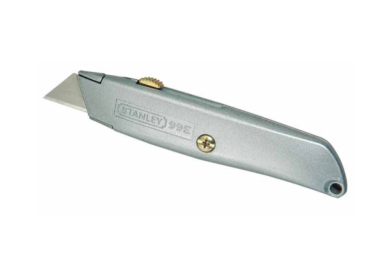 Nożyk metalowy 99e, ostrze chowane, 3 ostrza zapasowe [k] Stanley S/10-099-2