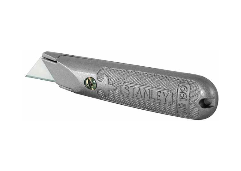 Nożyk metalowy 199e, ostrze stałe, 3 ostrza zapasowe [k] Stanley S/10-199-2