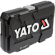 Zestaw kluczy nasadowych 1/4" 38szt. Yato YT-14471
