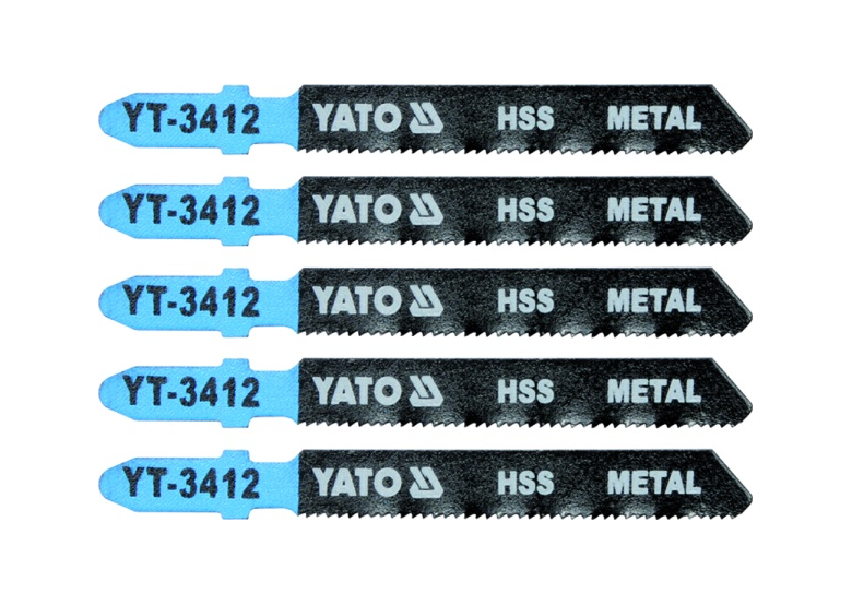 Brzeszczot do wyrzynarki metal typ t 21tpi 5 sztuk Yato YT-3412