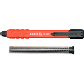 Ołówek stolarski/murarski z 6 wkładami Yato YT-69281