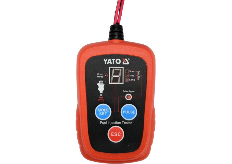 Elektroniczny tester wtryskiwaczy silników Yato YT-72960