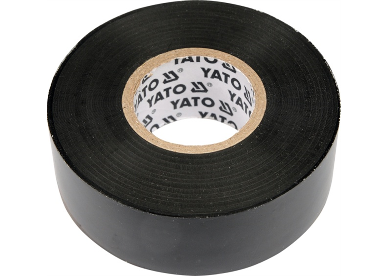 Taśma elektroizolacyjna 12 mm x 10 m czarna Yato YT-8152